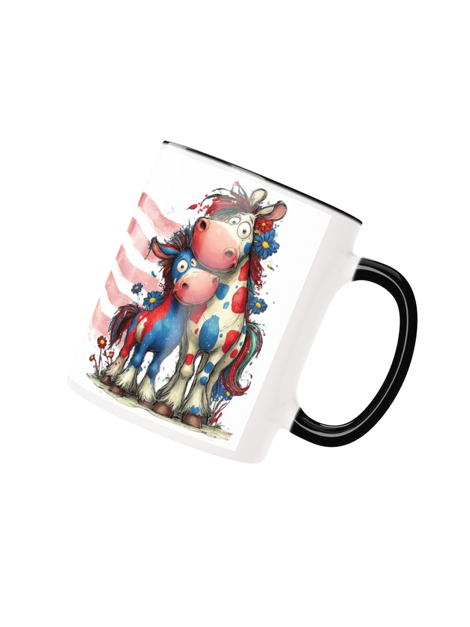 Patriotic Horse Accent Mug product image (3)