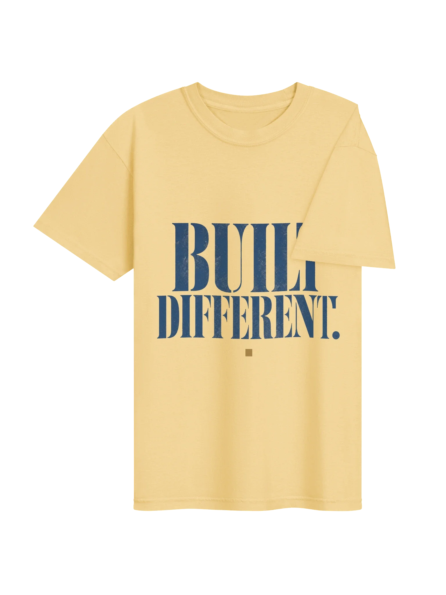 Built Different Cobalt Tee — view 12