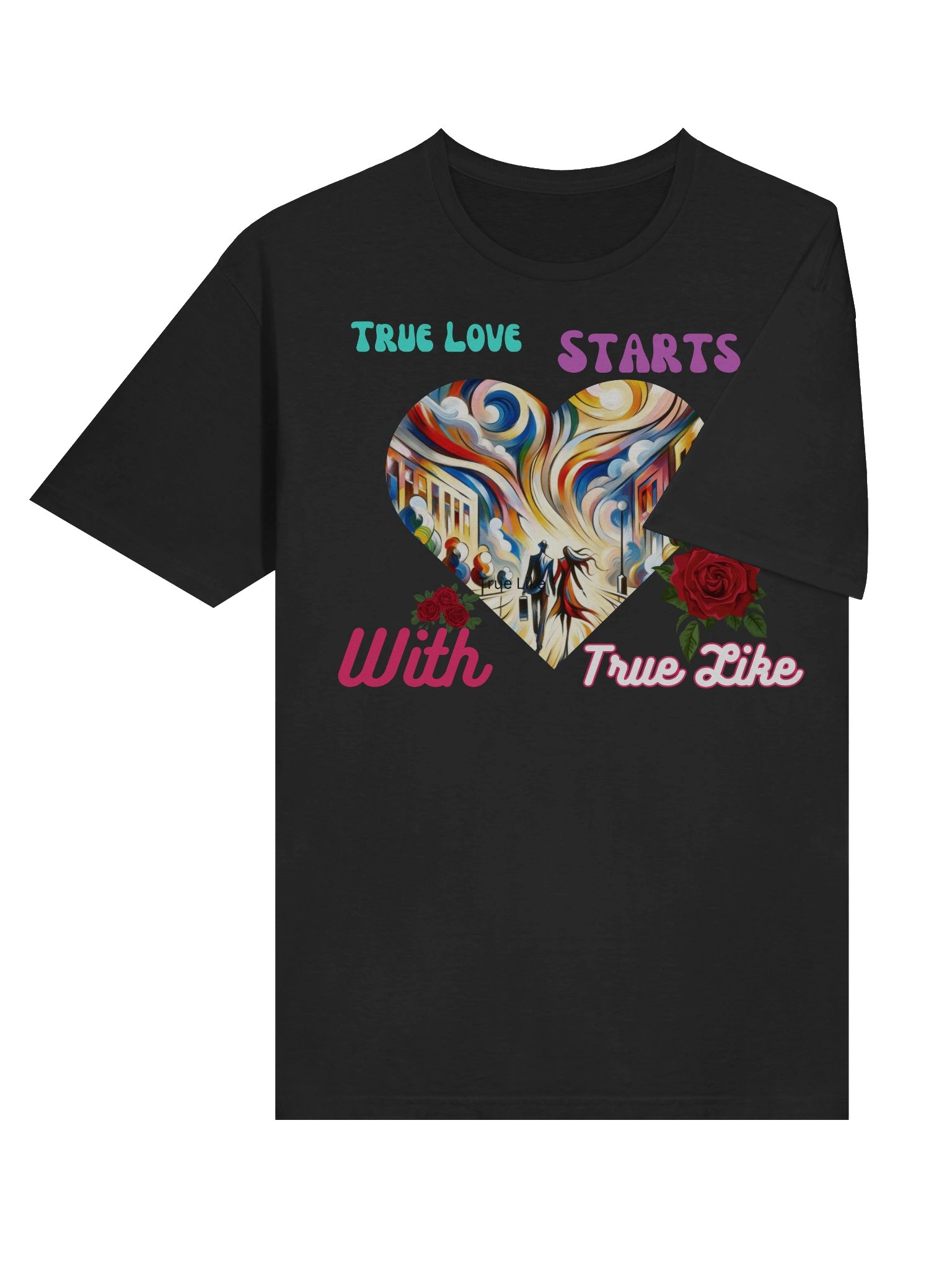 True Like Street Love T-Shirt product image (6)