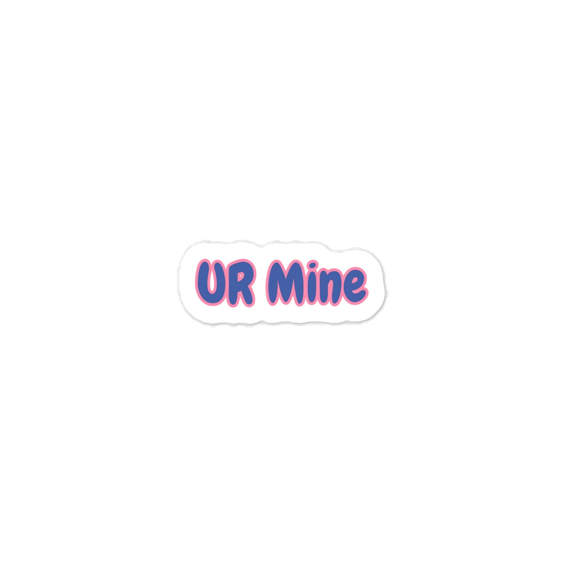 UR Mine Valentine’s Day Sticker. product image (1)