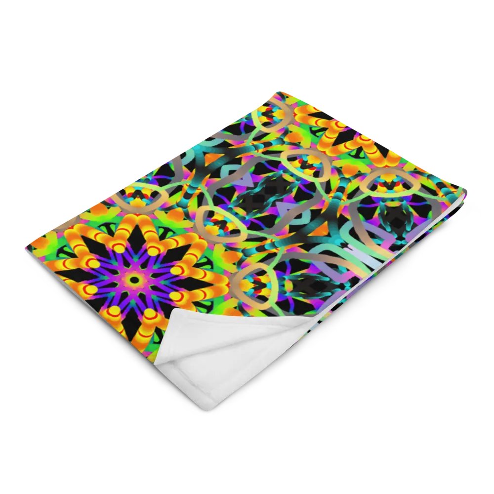 Carnival Kaleidoscope Throw Blanket product image (3)