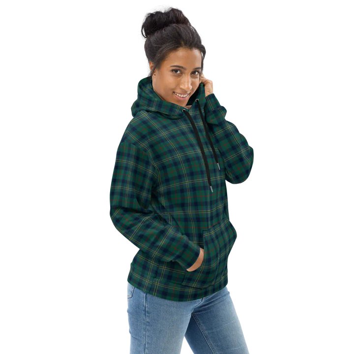 Kennedy Clan Tartan Hoodie product image (1)