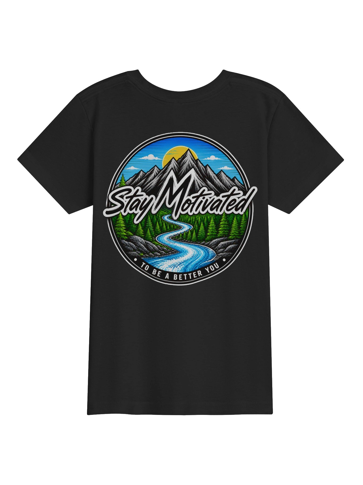 Stay Motivated 2026 Mountaineer Kids Tee product image (2)