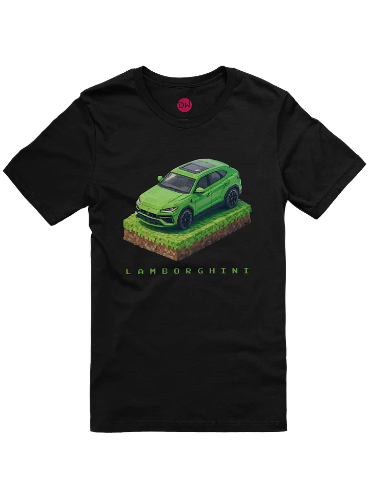 Green Lamborghini Urus Shirt (Pixel, Retro, Minecraft) product image (4)