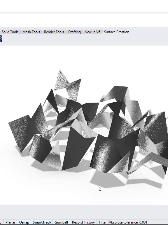 Triangular Mesh Manipulation Grasshopper Rhino Files Download product image (1)