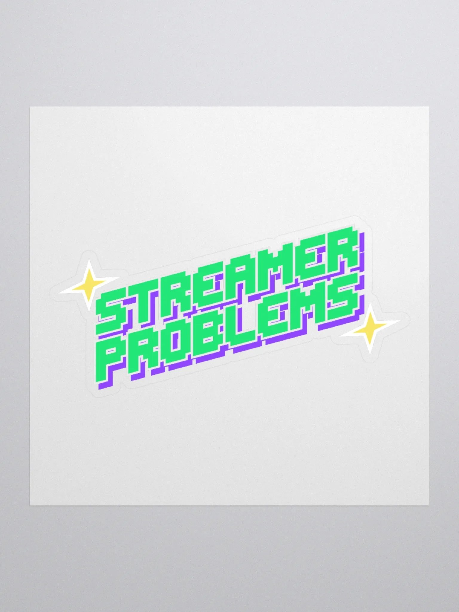 Streamer Problems Sticker product image (1)