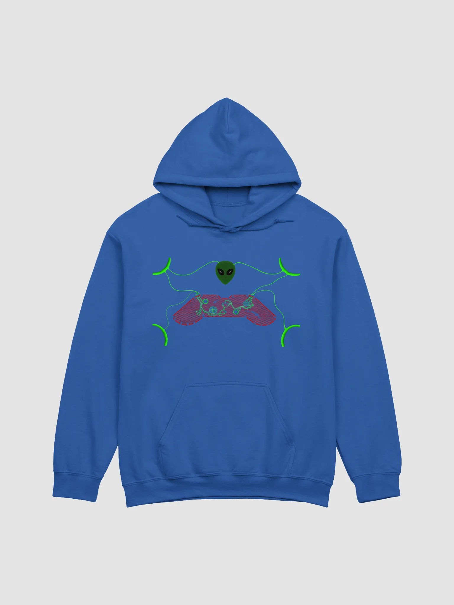 Interconnected Alien Control Hoodie product image (1)