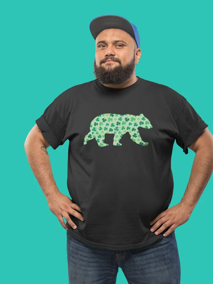 St. Patricks Day Clover Bear T-Shirt product image (2)