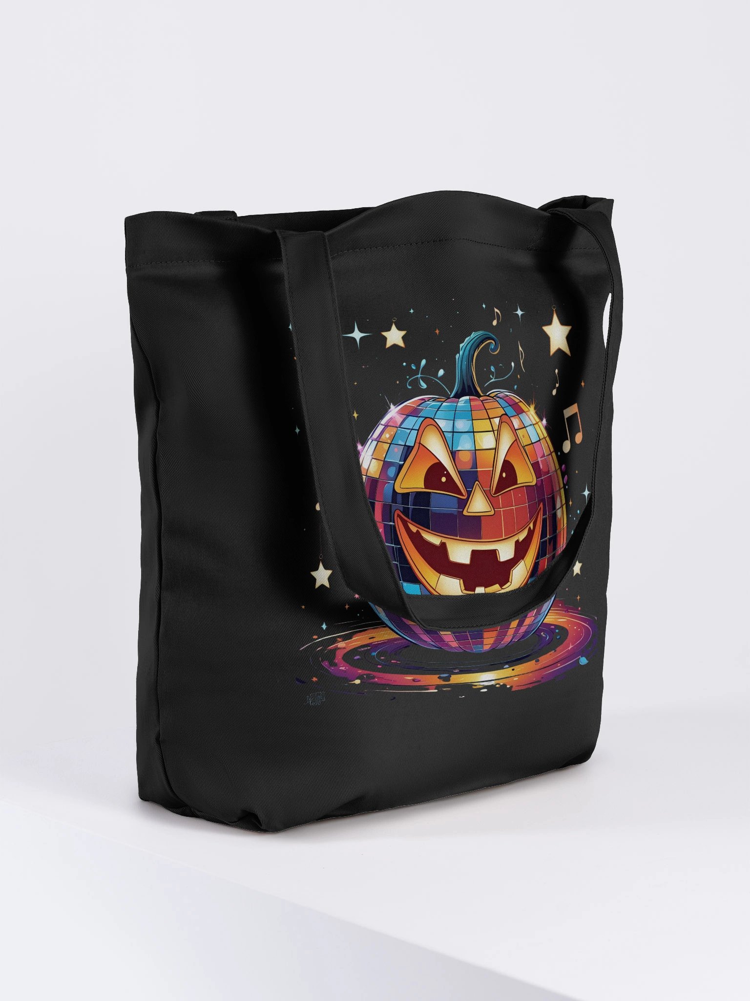 Disco Ball Pumpkin Tote Bag product image (4)