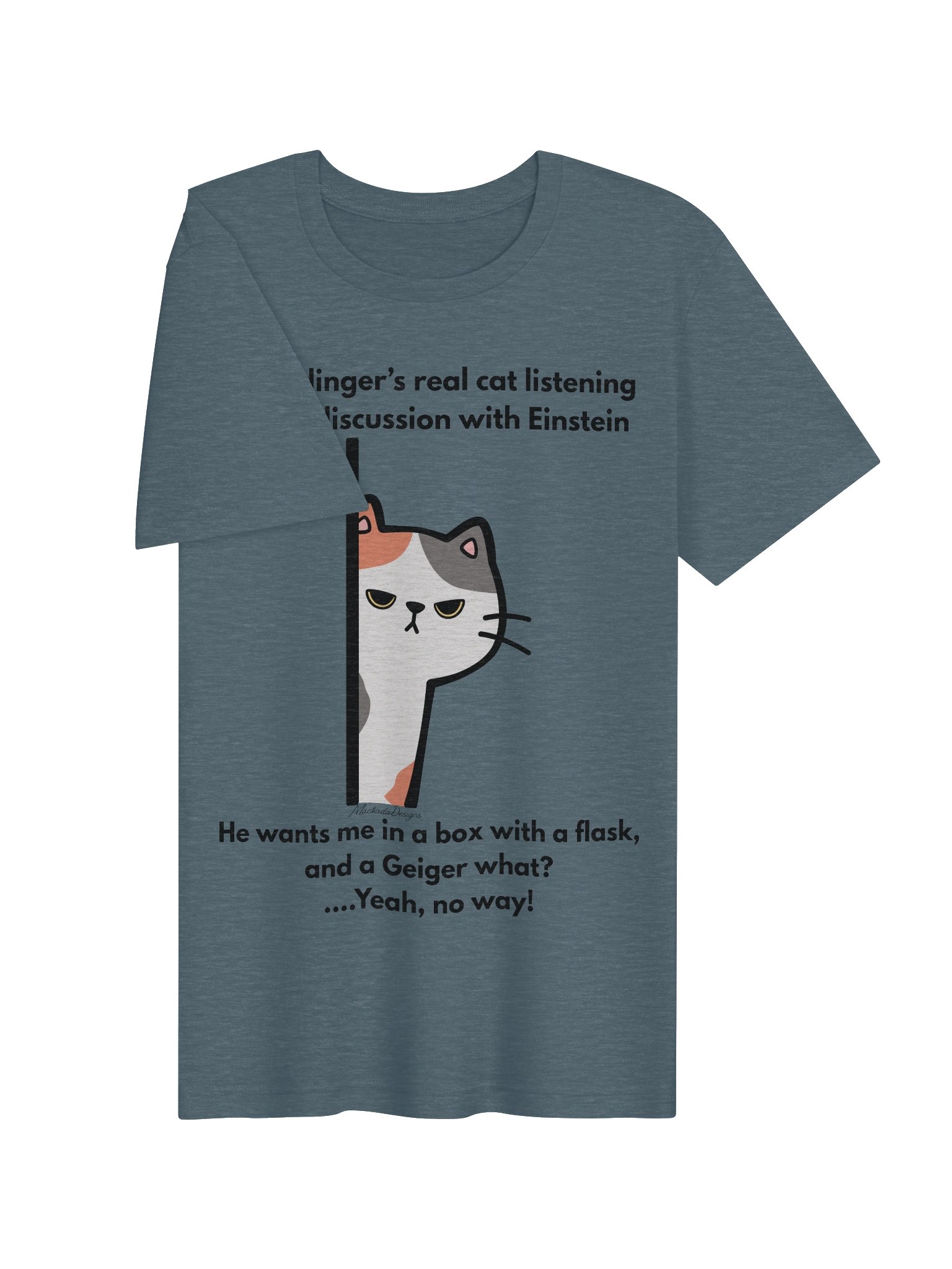 Sleepy Peek Cat Tee product image (20)
