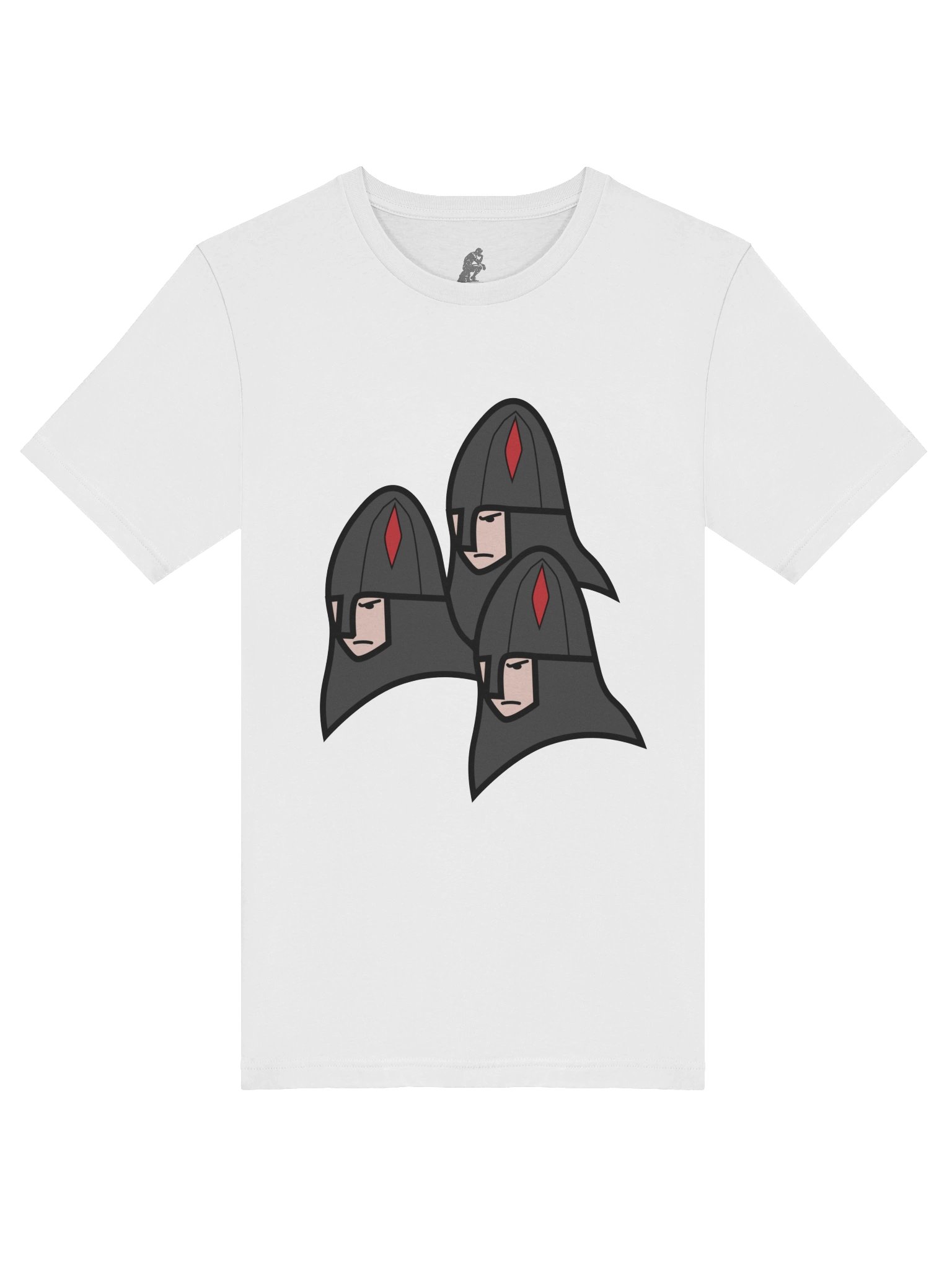 "Medieval Angry Trio" T-shirt product image (5)
