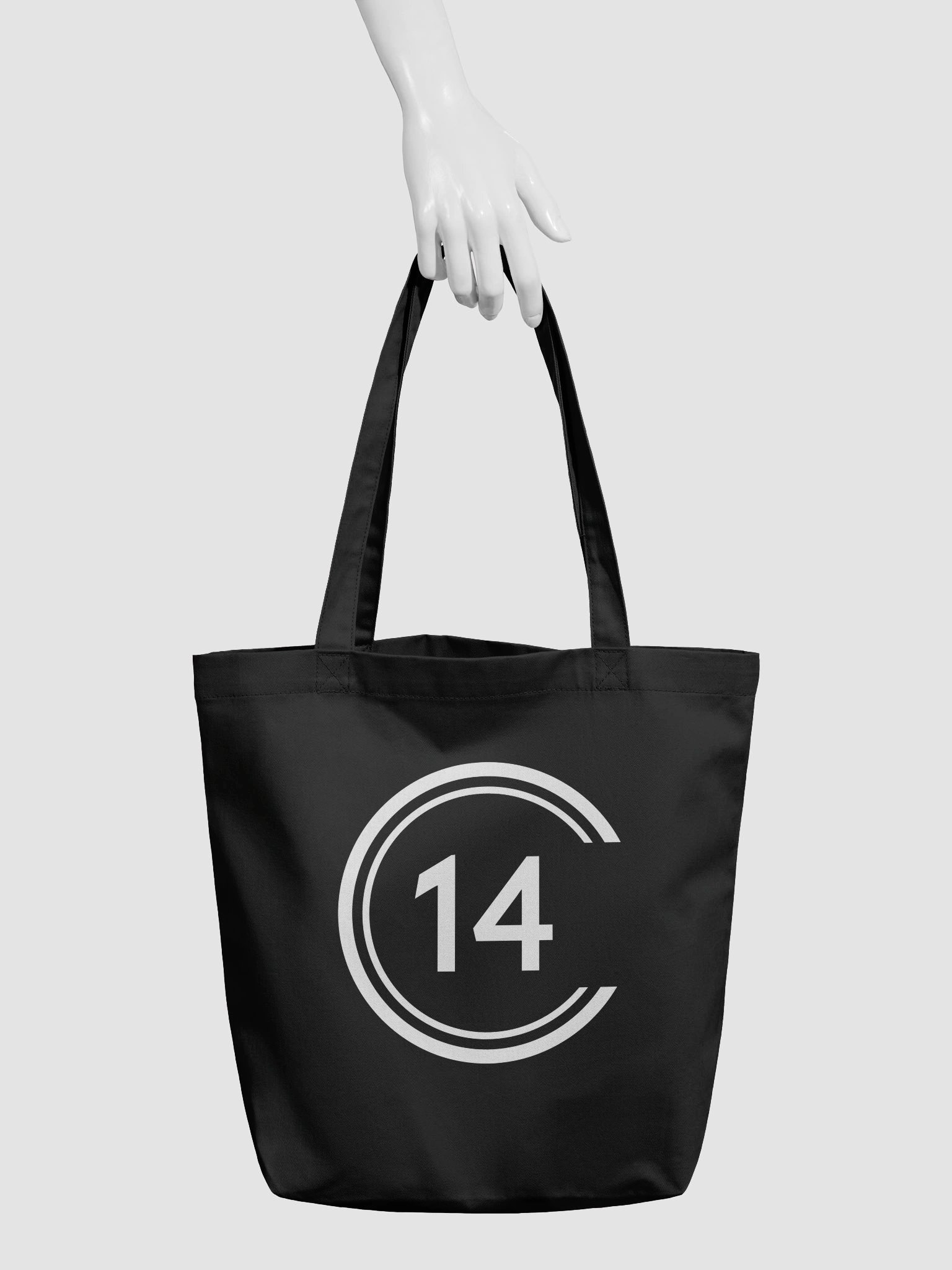 C14 Eco-Friendly Tote Bag Black product image (3)