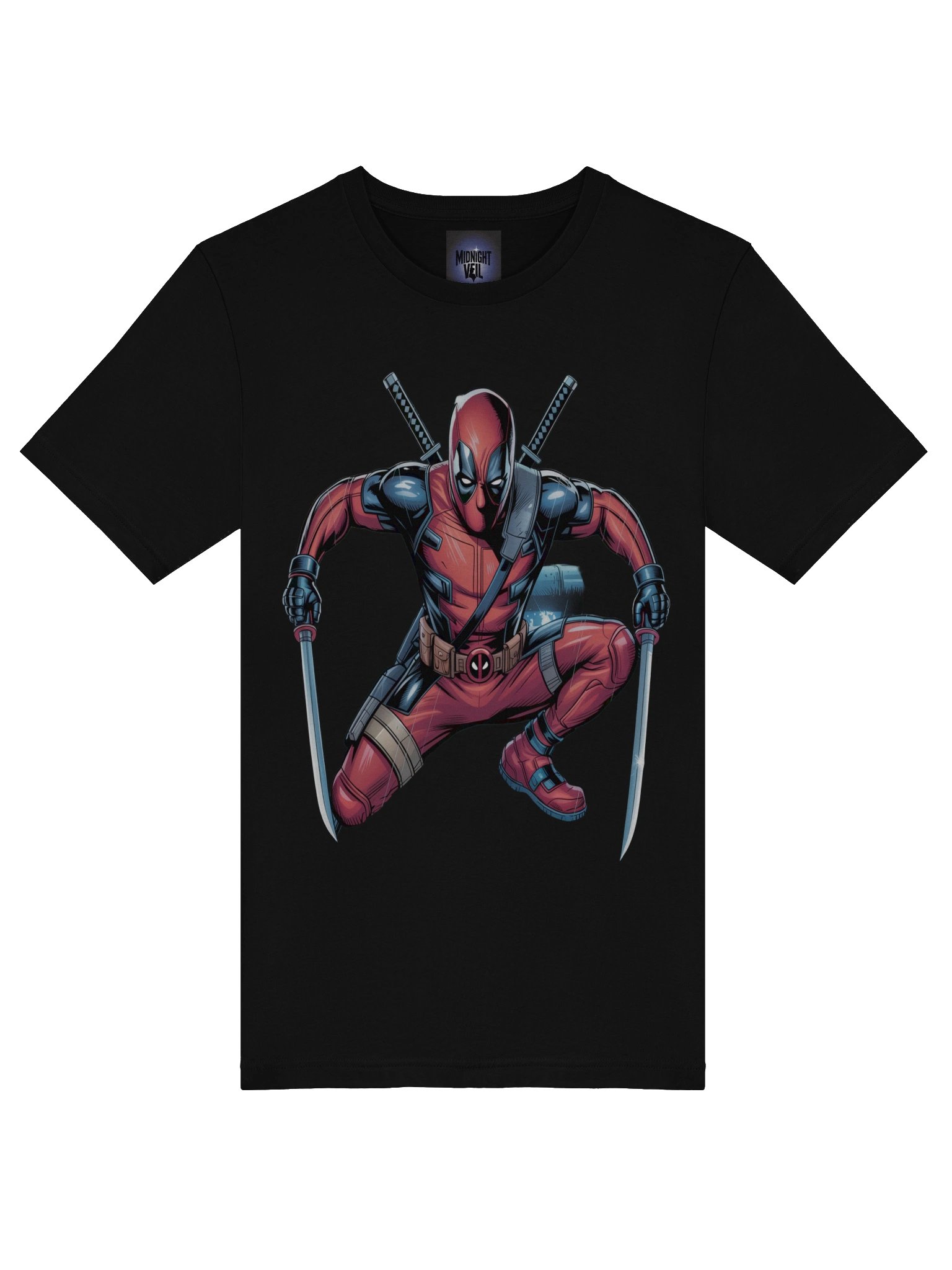 Deadpool Katana Eclipse Supersoft T-Shirt product image (7)