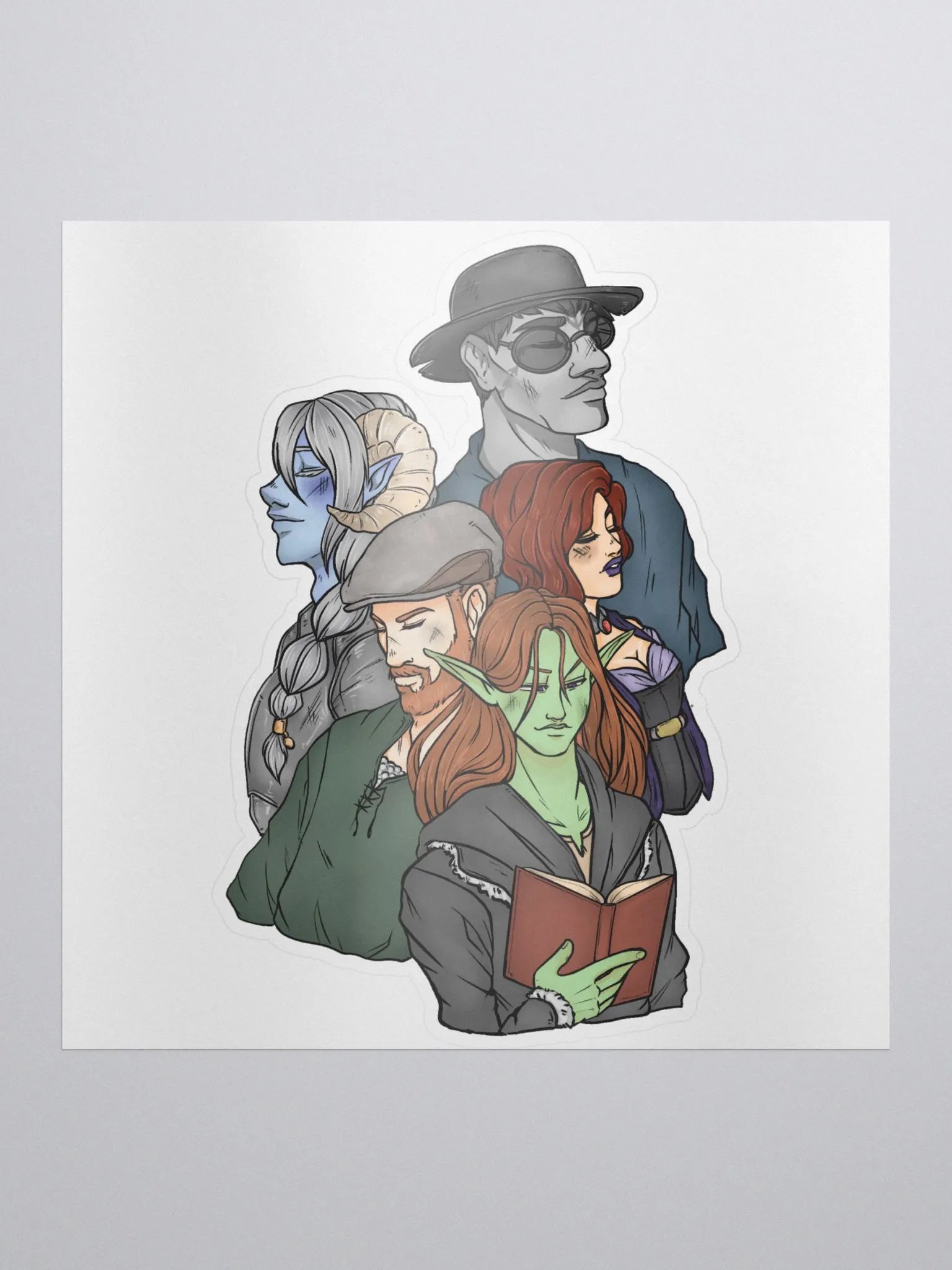 The Long Rest | Sticker product image (1)