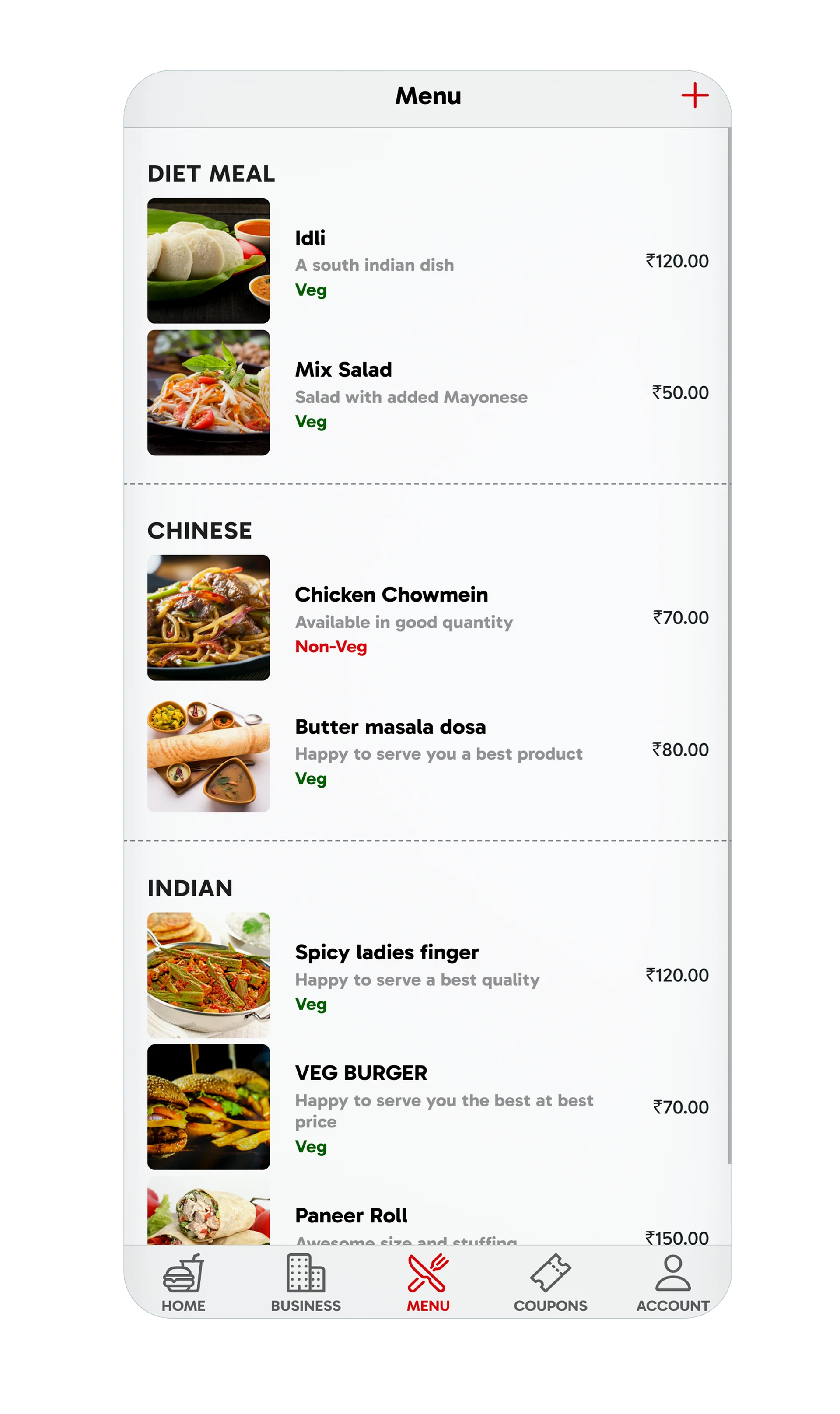 Ionic 8+ Restaurant Food Delivery App UI Template product image (5)