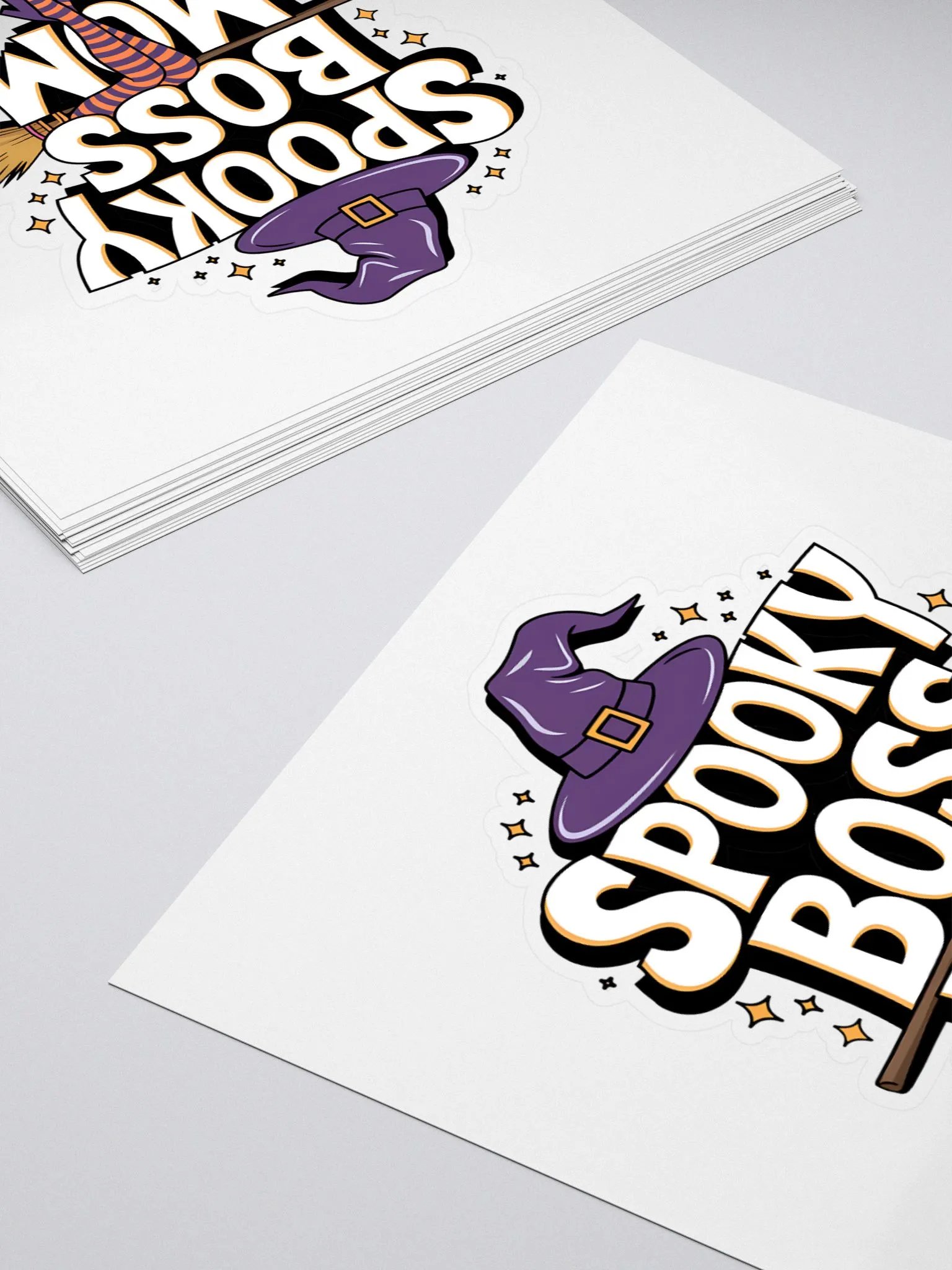 Spooky Boss Mom Witchy Sticker Set product image (4)