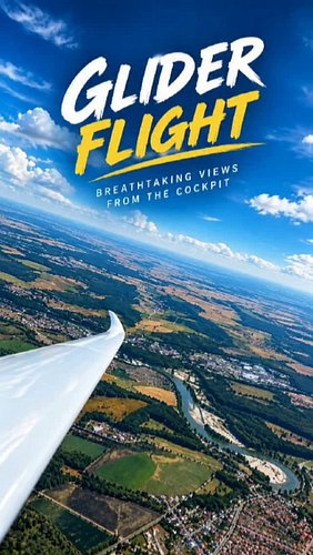 @ducu_yr took one turn, and the ground got interesting.

Fields, rivers, towns, and another glider all come into view as the ...