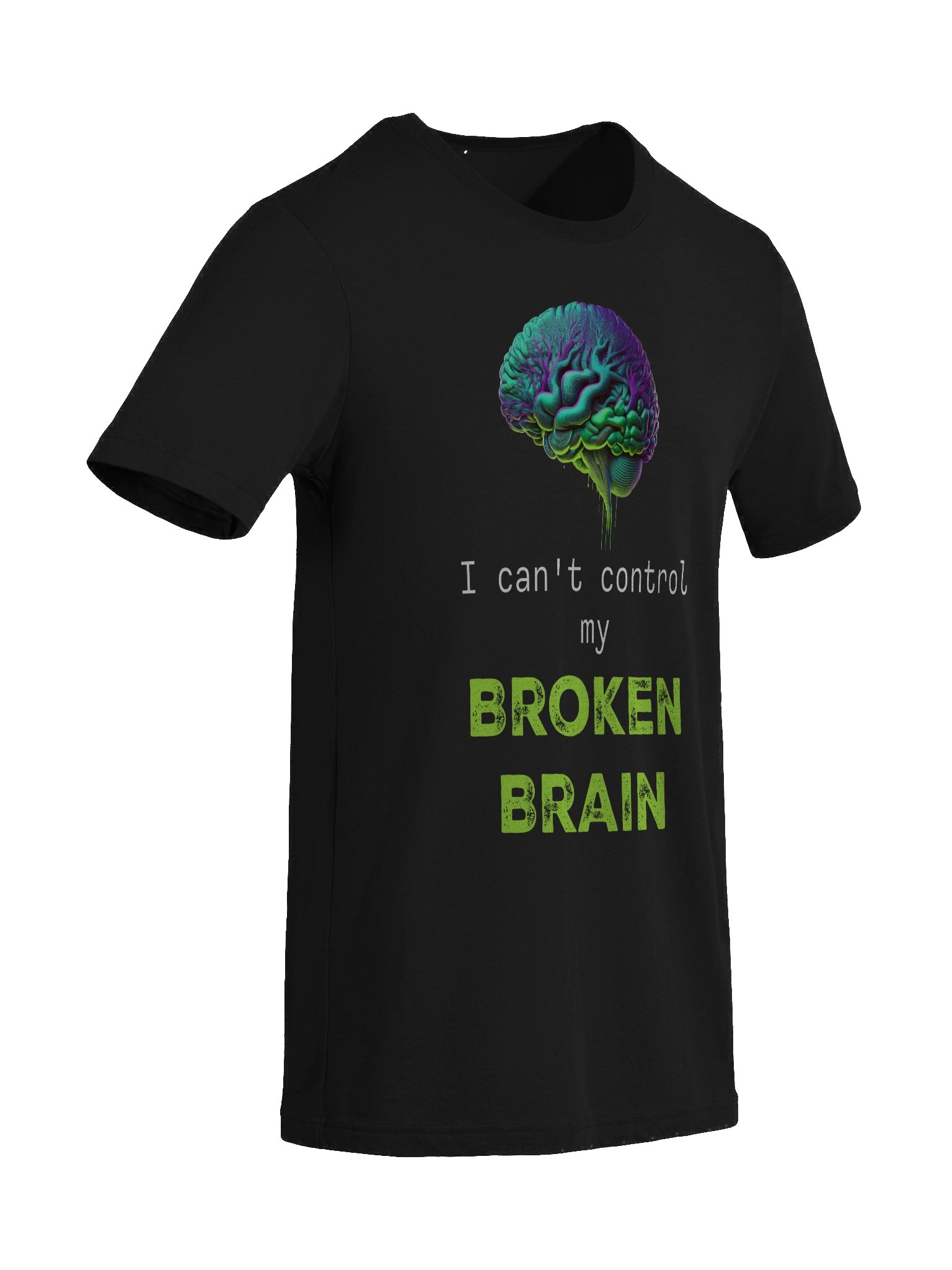 Broken Brain Abstract T-Shirt product image (9)