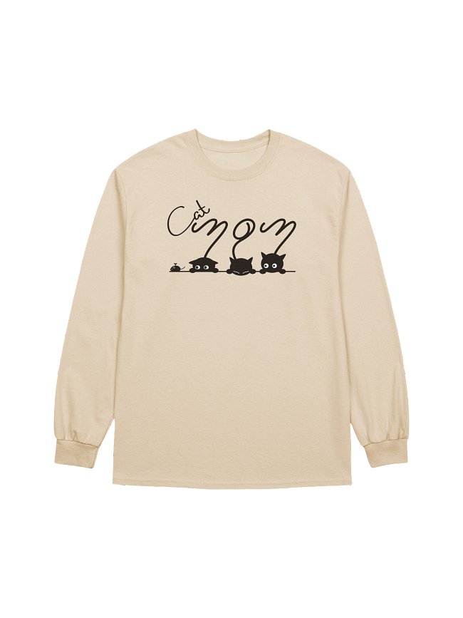 Cat Moms and Dads Unisex Adult Long Sleeve T-shirts