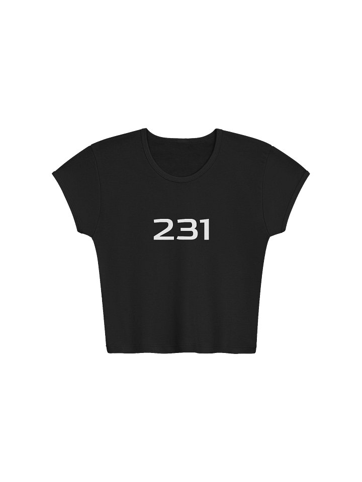 231 Ribbed Baby Tee Crop Top product image (1)