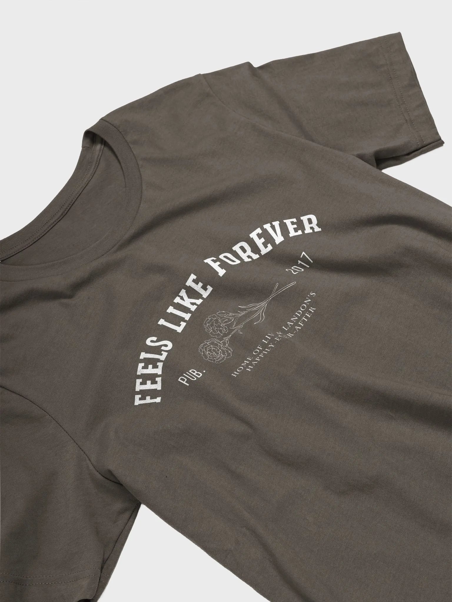 "Feels Like Forever" Supersoft Tee (Title Design) product image (19)
