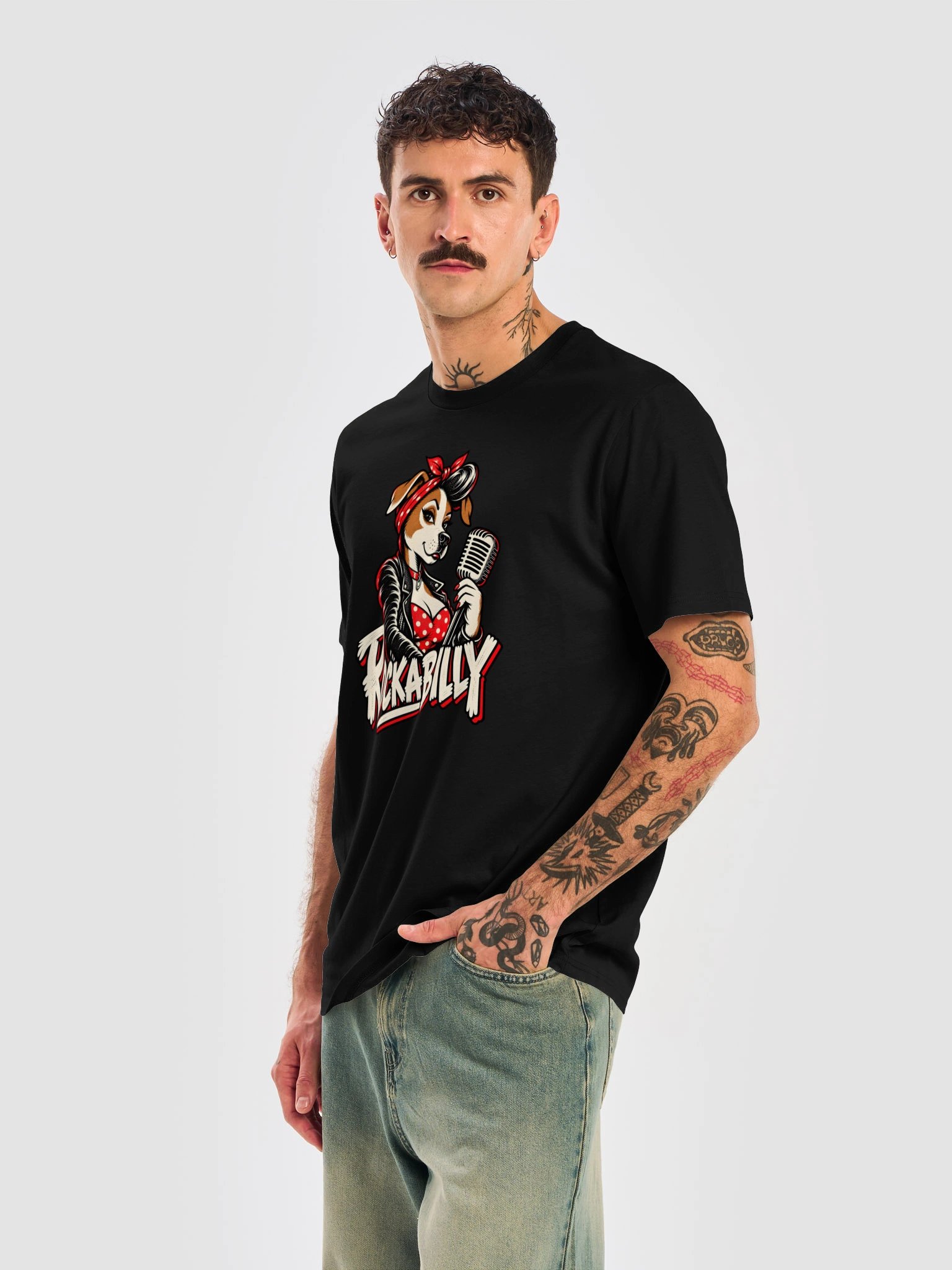 Rockabilly Pin-Up Tee – Men product image (7)