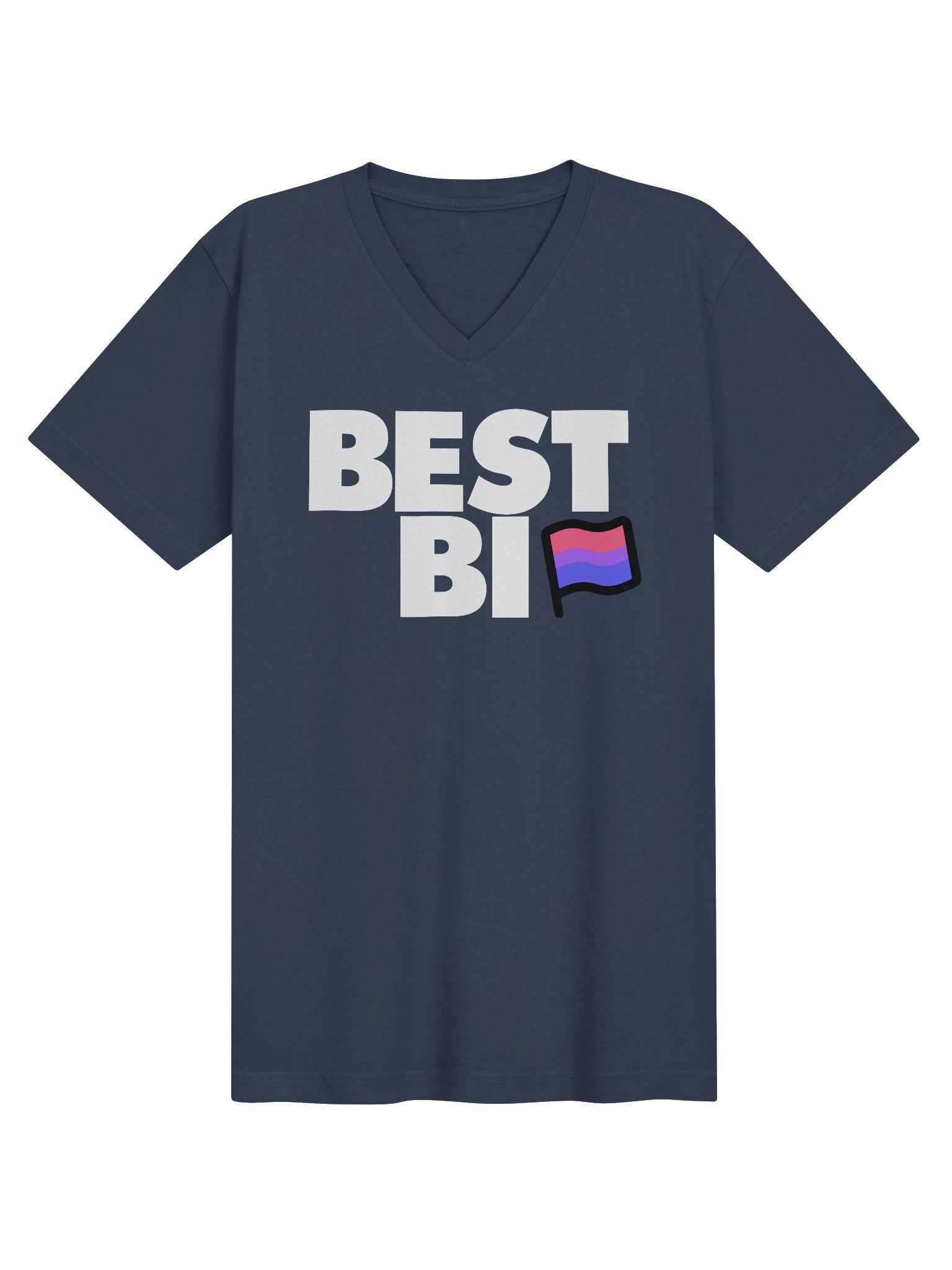 Men's BEST BI V-Neck T-Shirt product image (1)