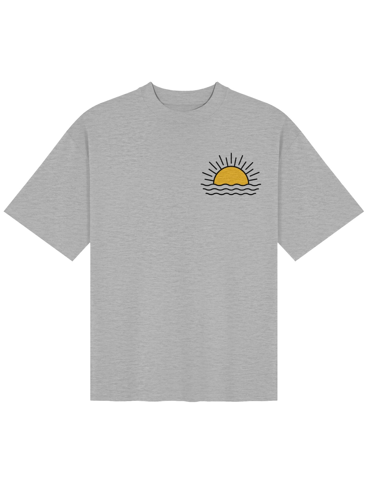 Sunrise Unisex Oversized Tee product image (2)