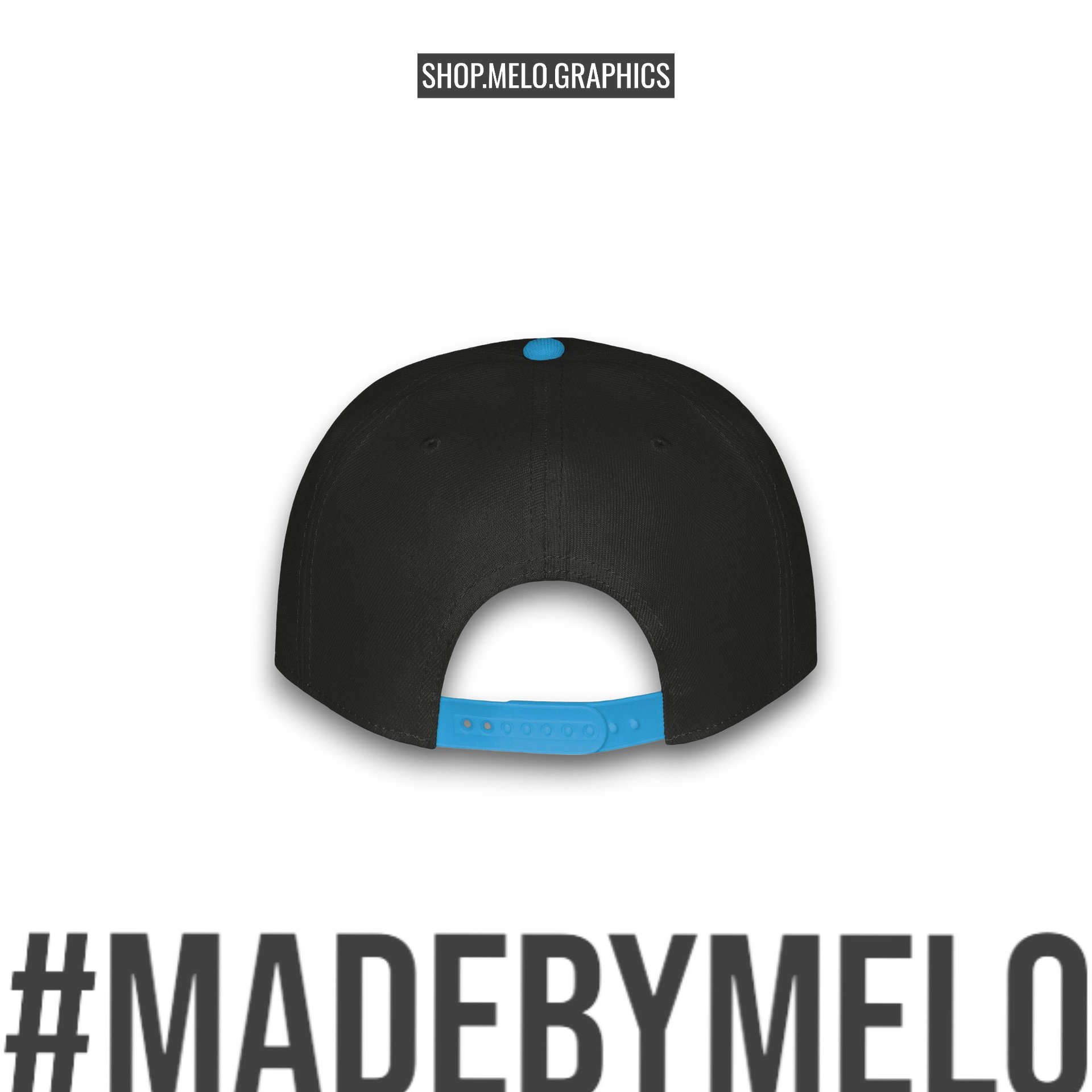 MELOgraphics Classic: Two Tone - Snapback Hat | #MadeByMELO product image (4)