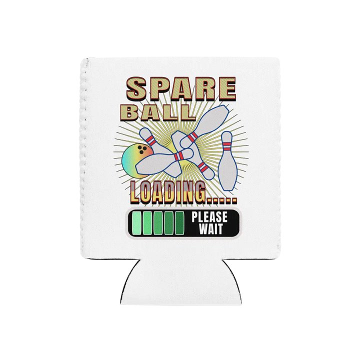 Spare Ball Bowling Zone Can Cooler product image (1)