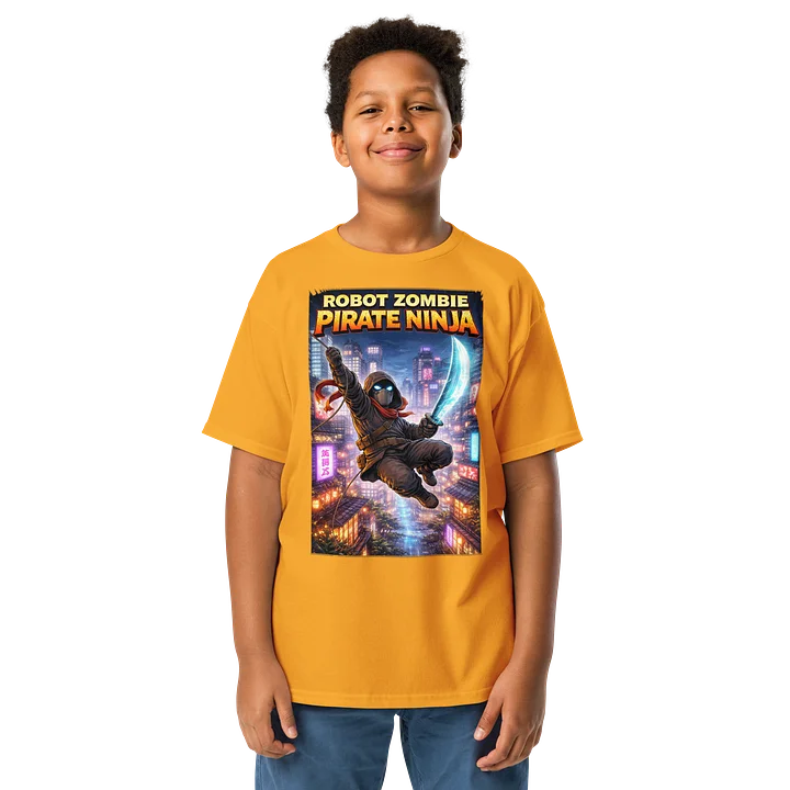 Robot Zombie Pirate Ninja! - Kids' Tee product image (1)