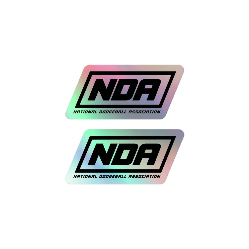 NDA Holographic Stickers product image (1)