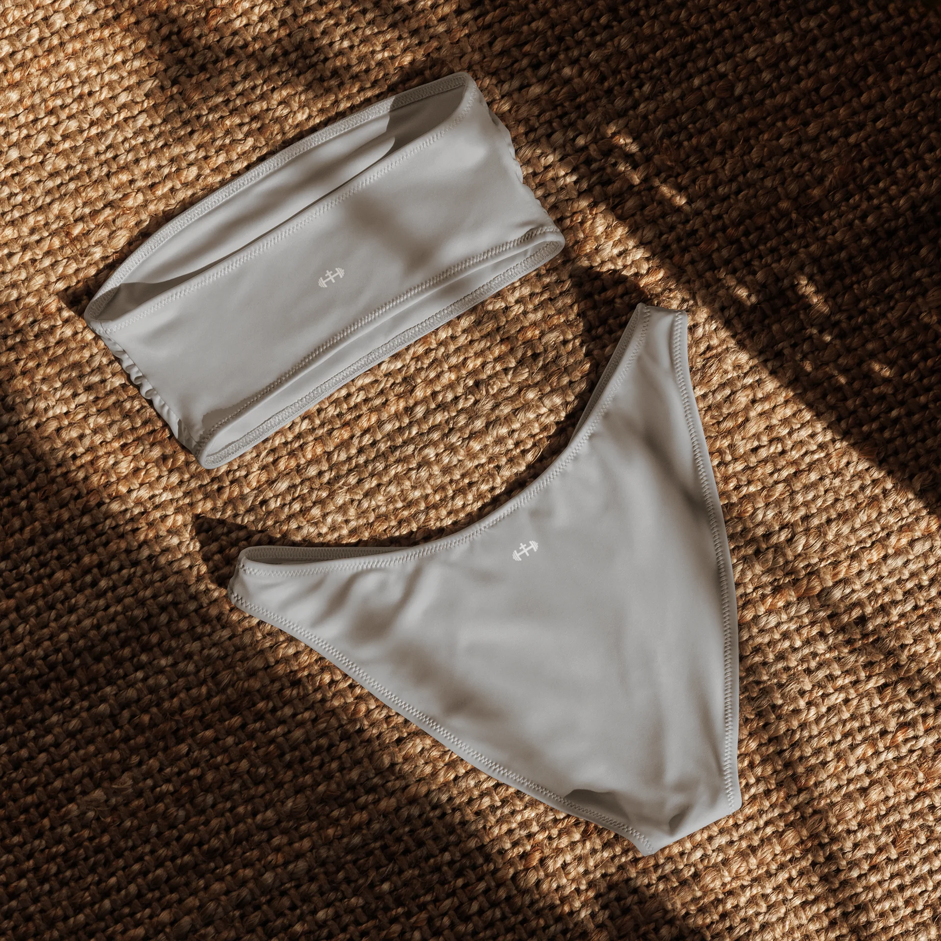 His House Womens Bandeau Bikini Set - Silver product image (5)