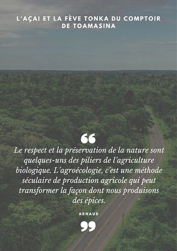 Agroécologie : la méthode qui transforme nos épices 🌱

Comme le dit Arnaud, du Comptoir de Toamasina : « Le respect de la nat...