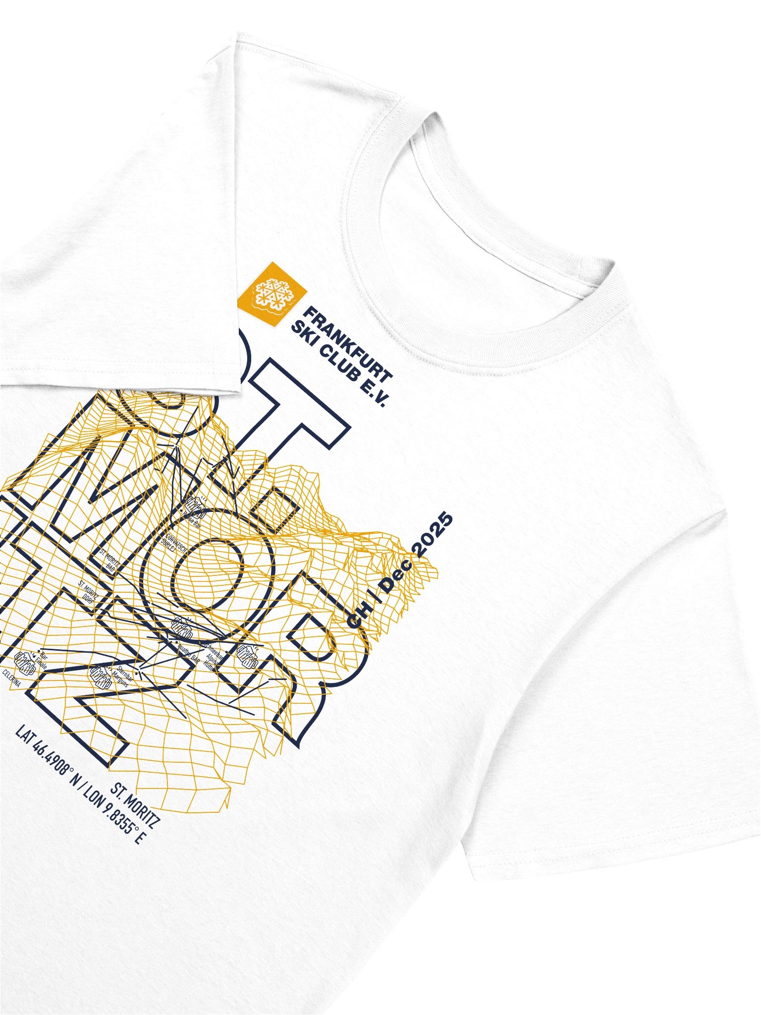 St. Moritz Resort white (front only print) product image (2)