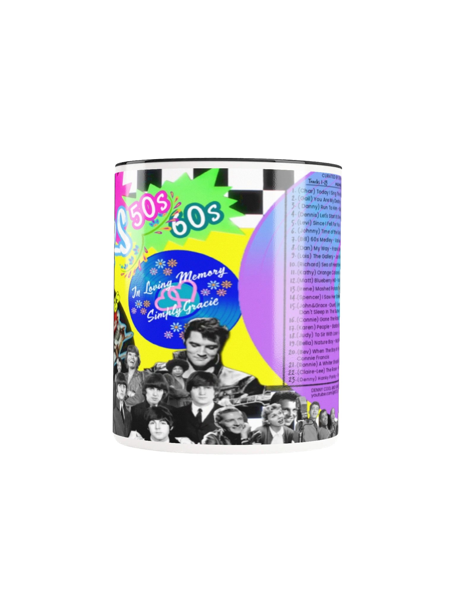Cool Covers 50s-60s Members Album Mug product image (60)