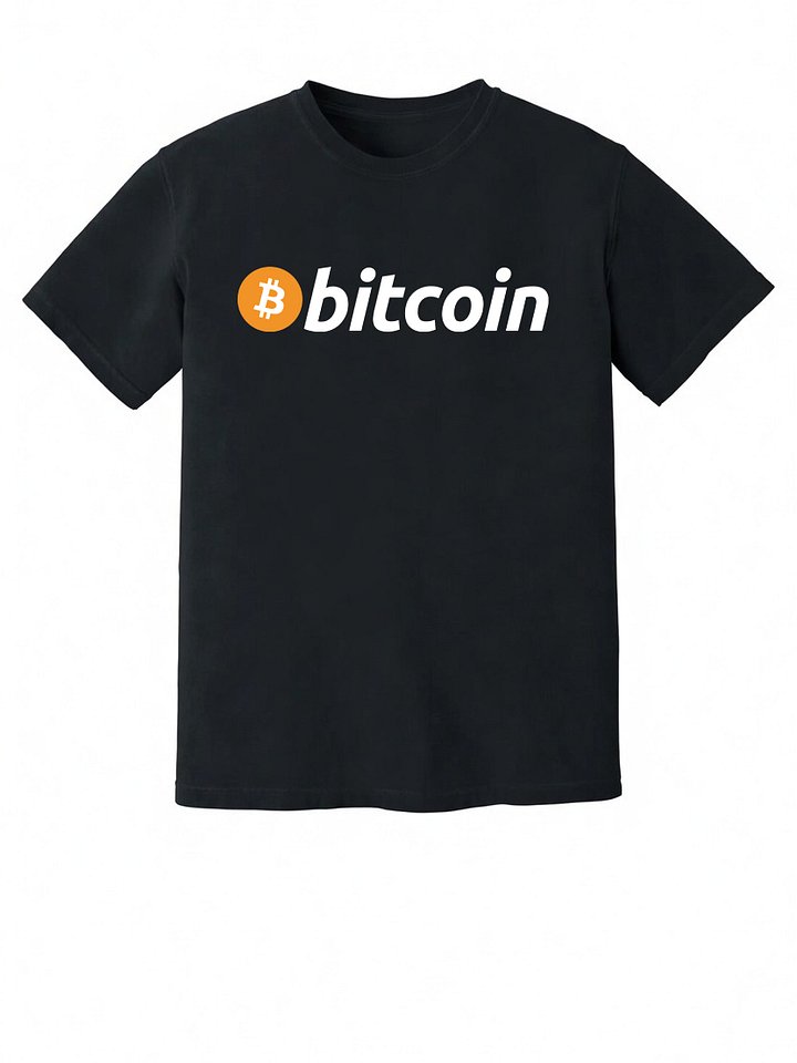 Bitcoin Logo Full Premium T Shirt product image (1)