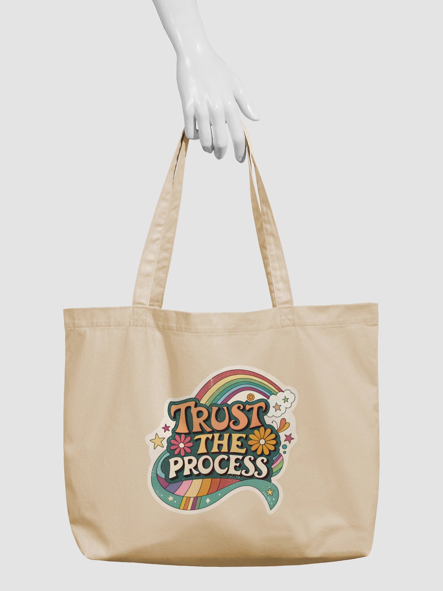Groovy Trust The Process Tote product image (6)