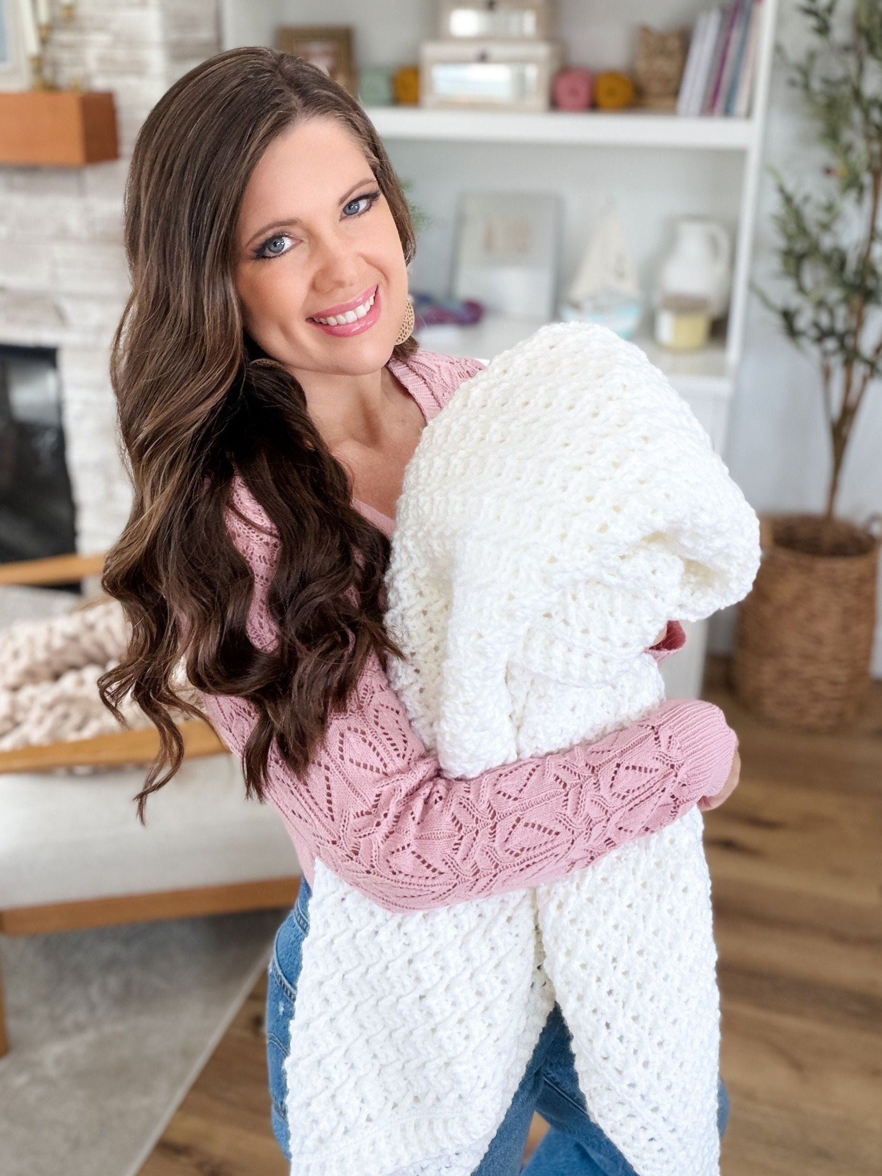 Honey Weave Throw Crochet Pattern product image (8)