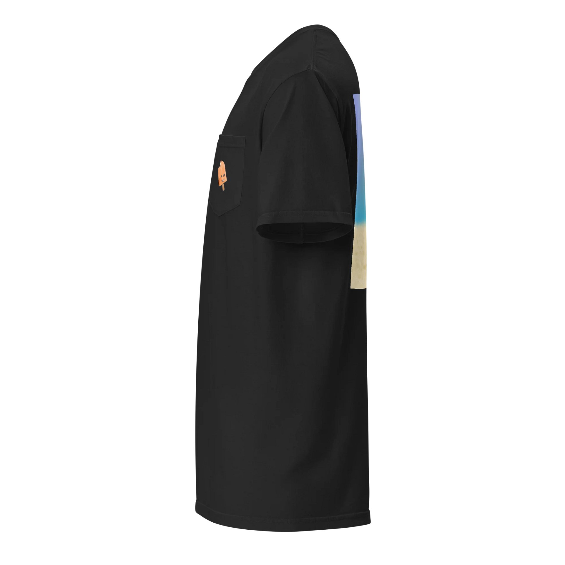 Popcicle Pocket T-Shirt with Sunshine product image (5)