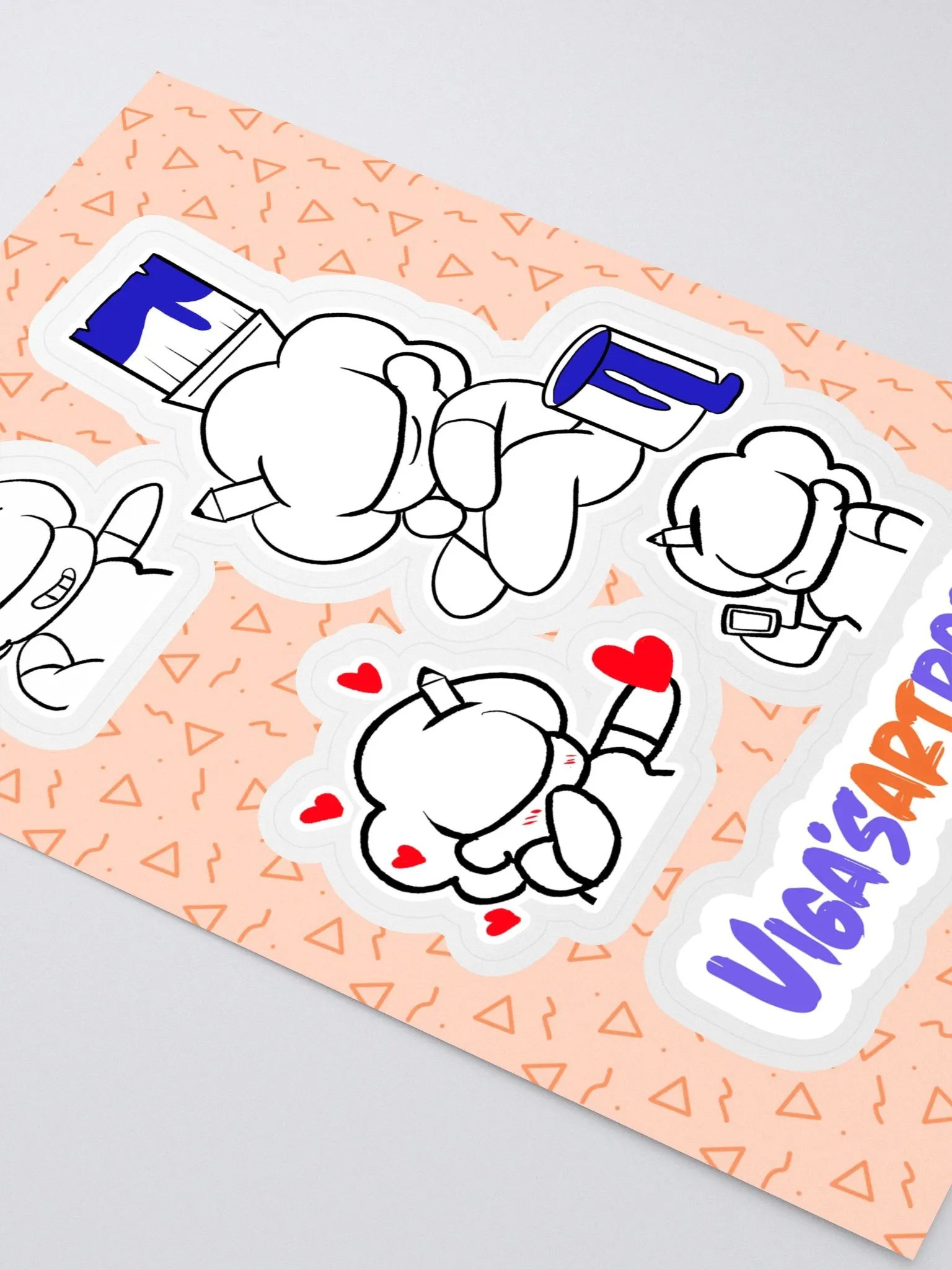 Viga's Art Room Sticker Sheet 2 product image (2)