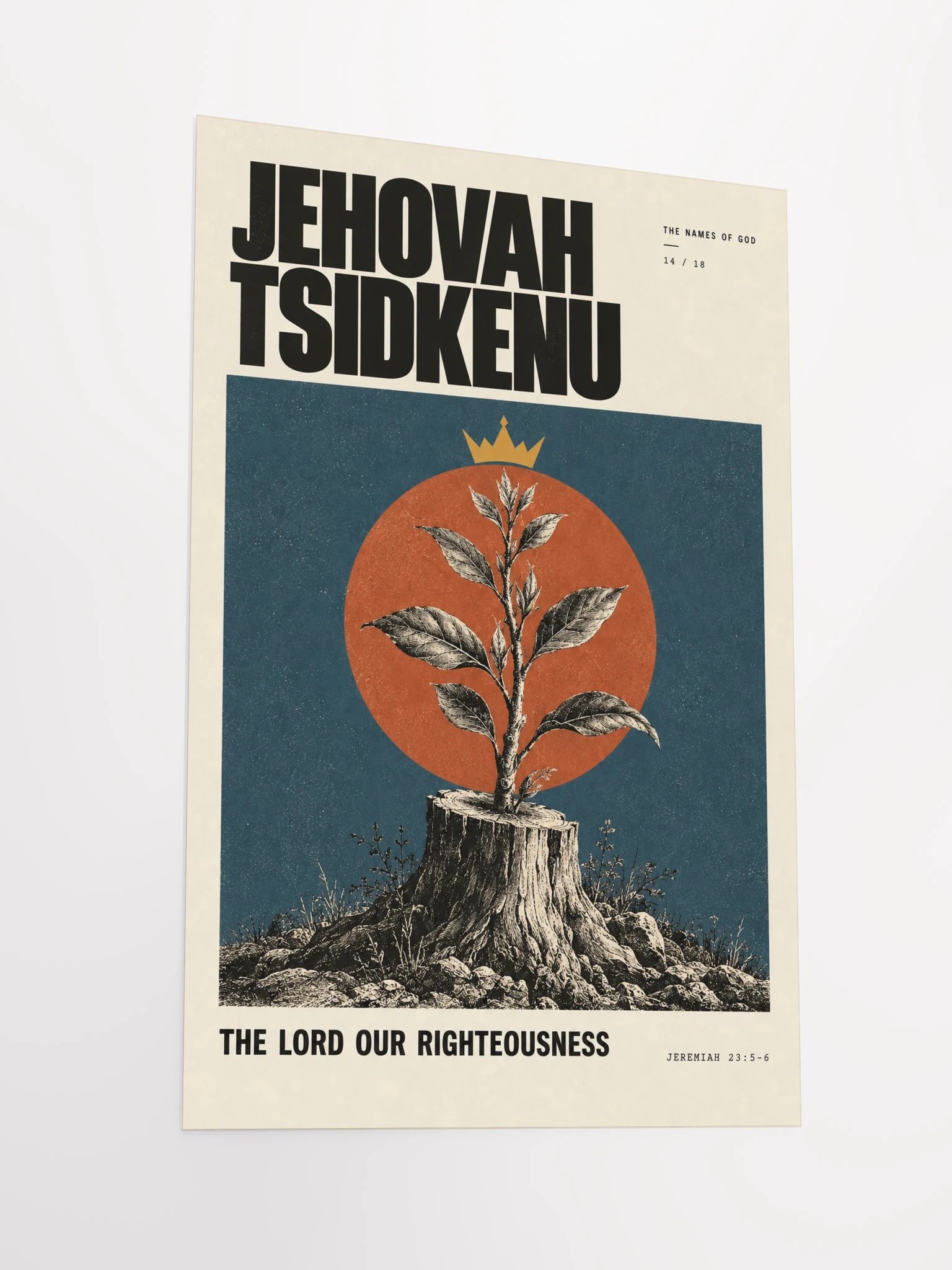 Jehovah Tsidkenu | Names of God Art Print product image (12)