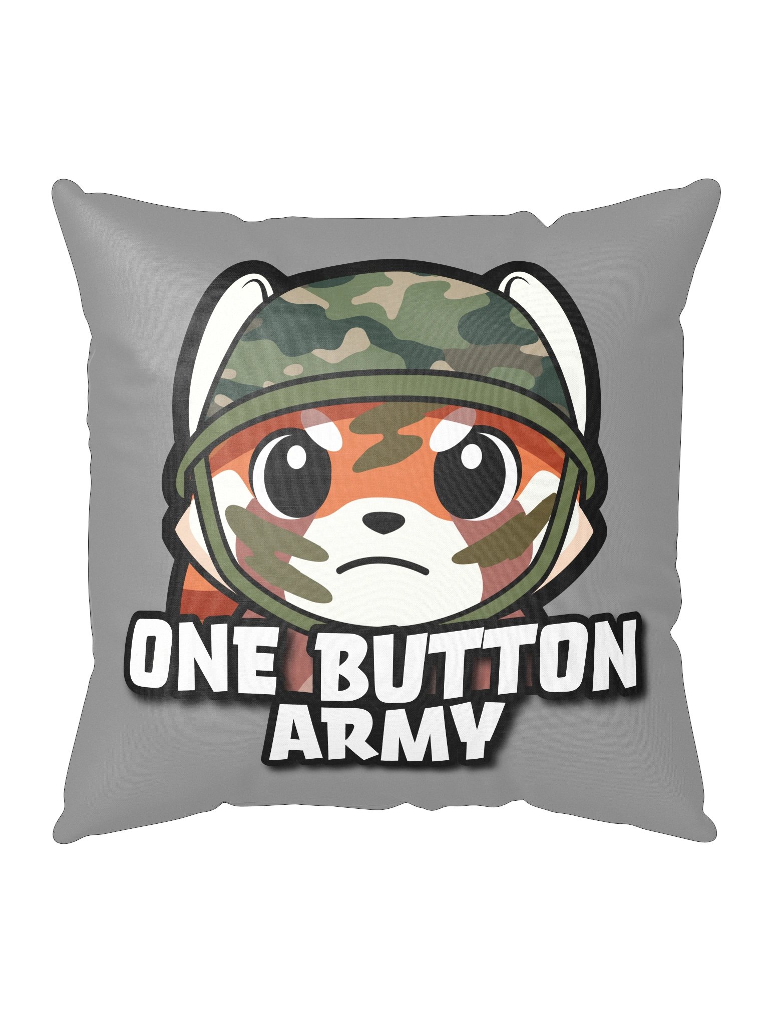 One Button Army - Print Pillow product image (5)