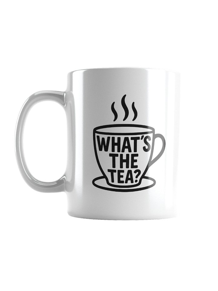 What's The Tea? Mug - White product image (1)