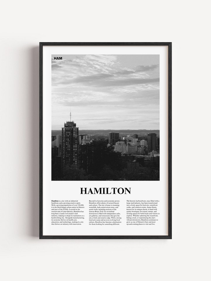 Hamilton 01 Newspaper Poster product image (1)