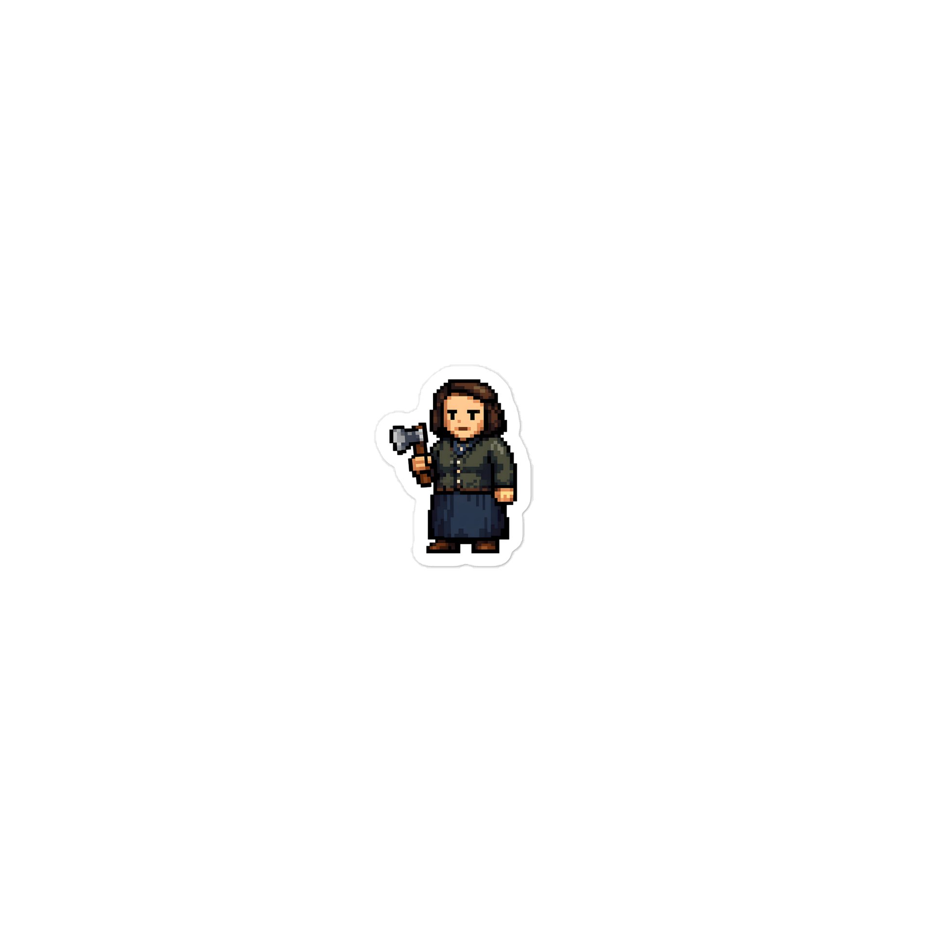 Annie Wilkes (Misery) Retro Pixel Art Laptop Sticker product image (1)