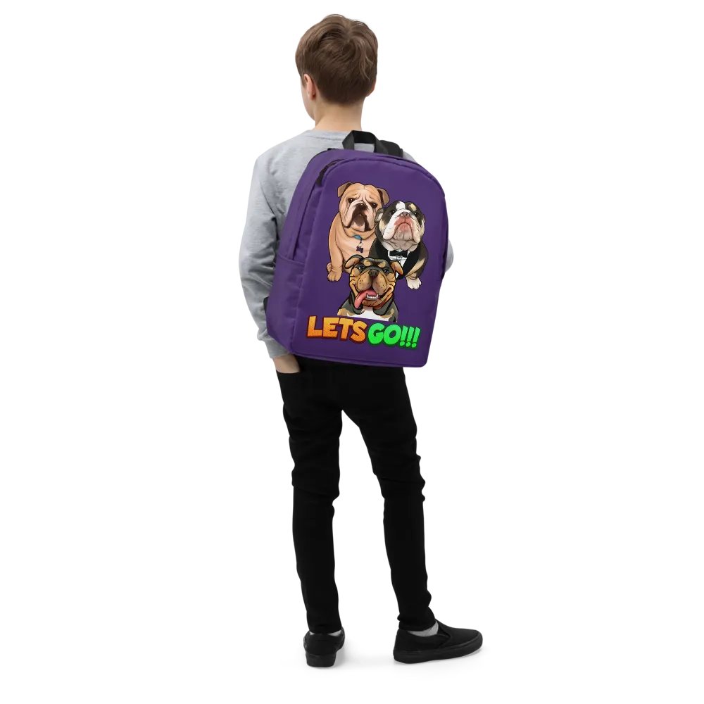 Straightedge Monster Let's Go!!! Backpack product image (6)