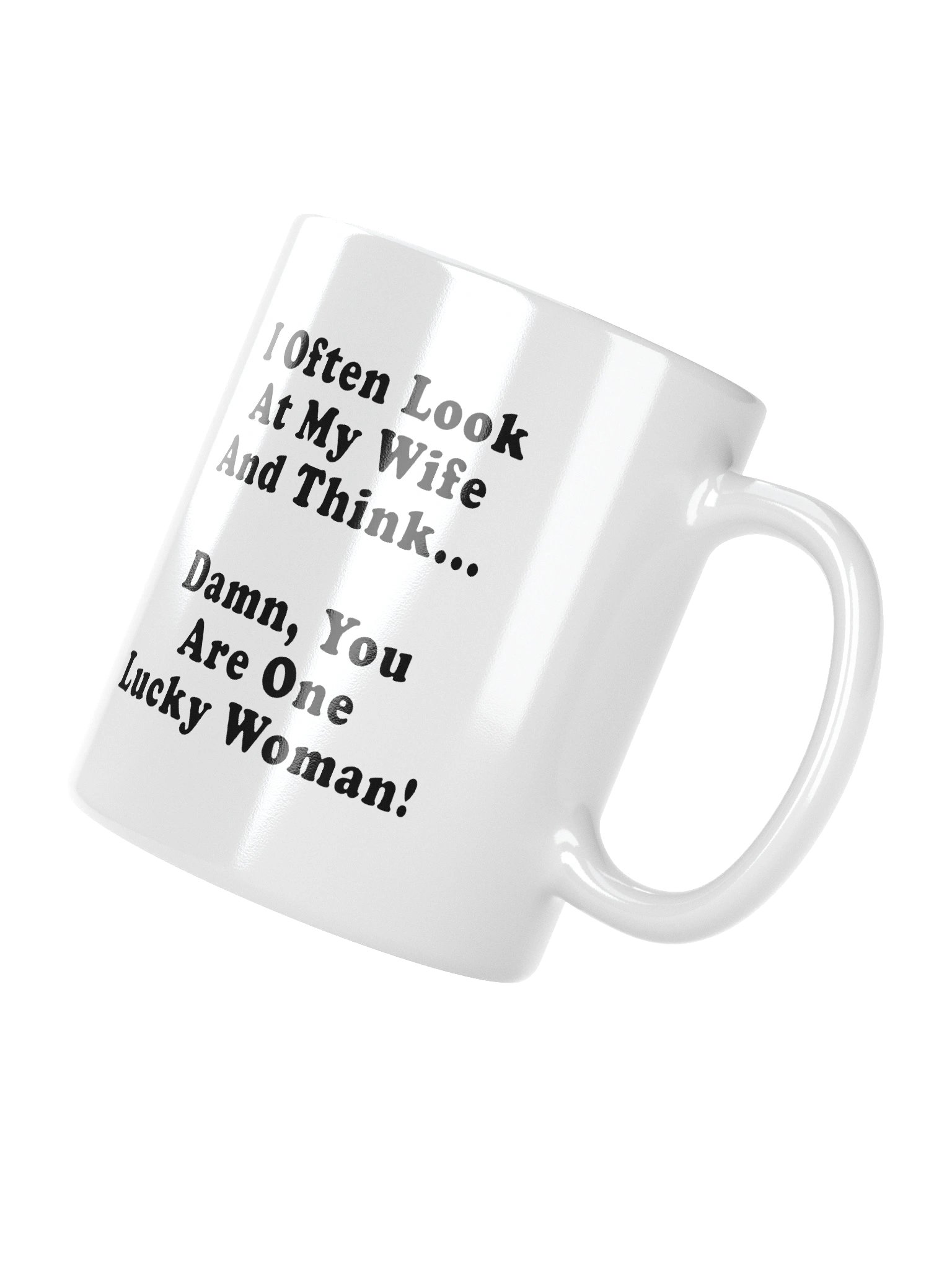 Funny Husband Lucky Wife Mug product image (7)