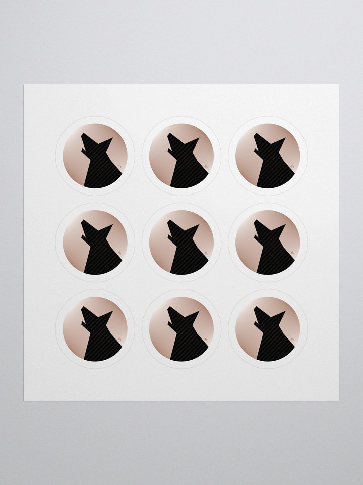 Full Moon Wolf - Sticker Set product image (1)