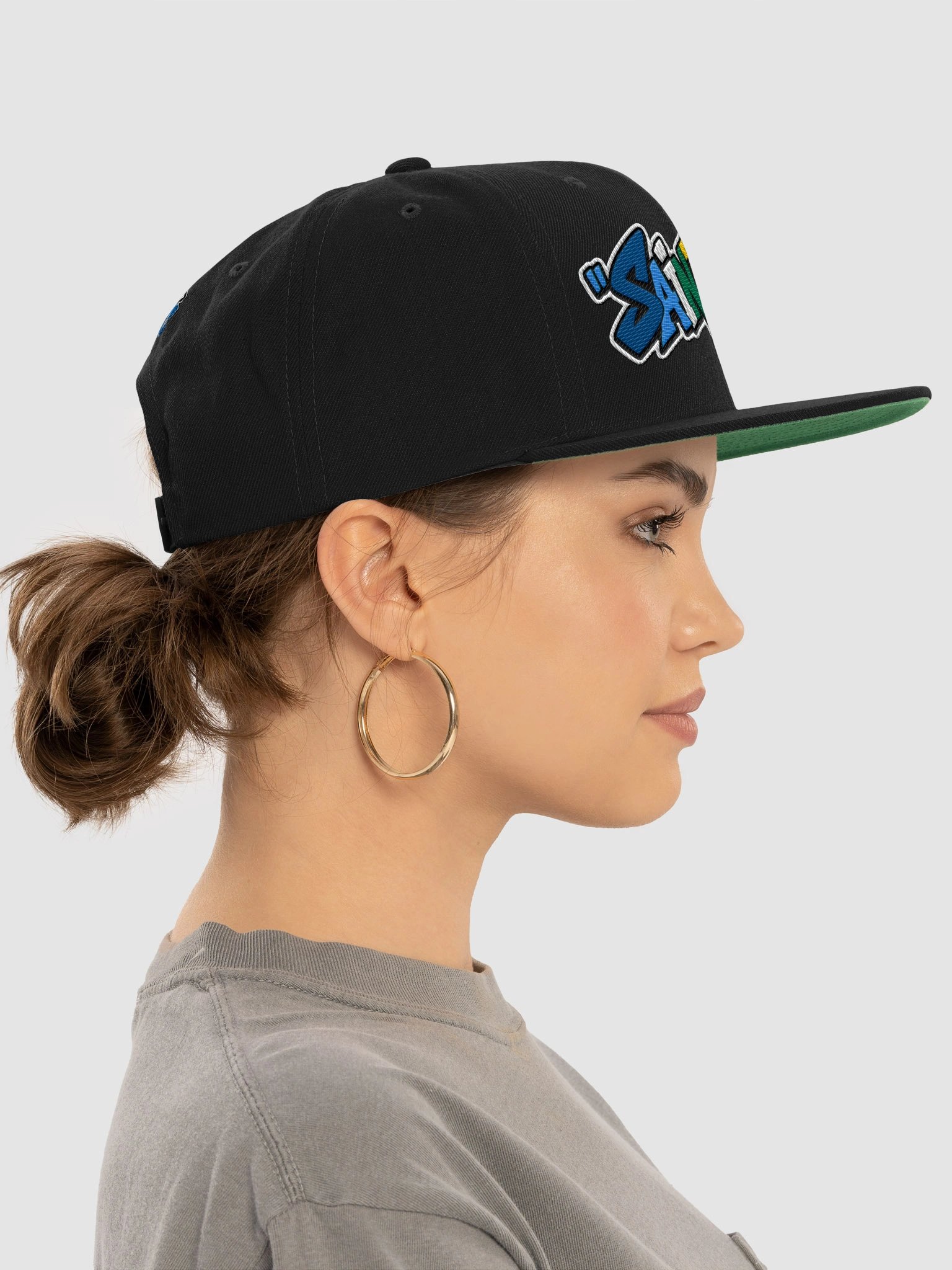 SaintsWorld Graffiti SnapBack Hat product image (13)